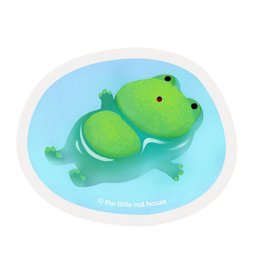 Chill Frog Clear Sticker