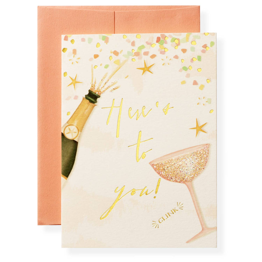 Clink Greeting Card