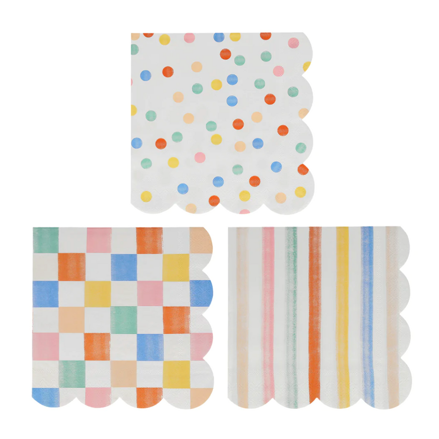 Colorful Pattern Napkins