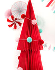 Colorful Yarn Pom Pom Banner