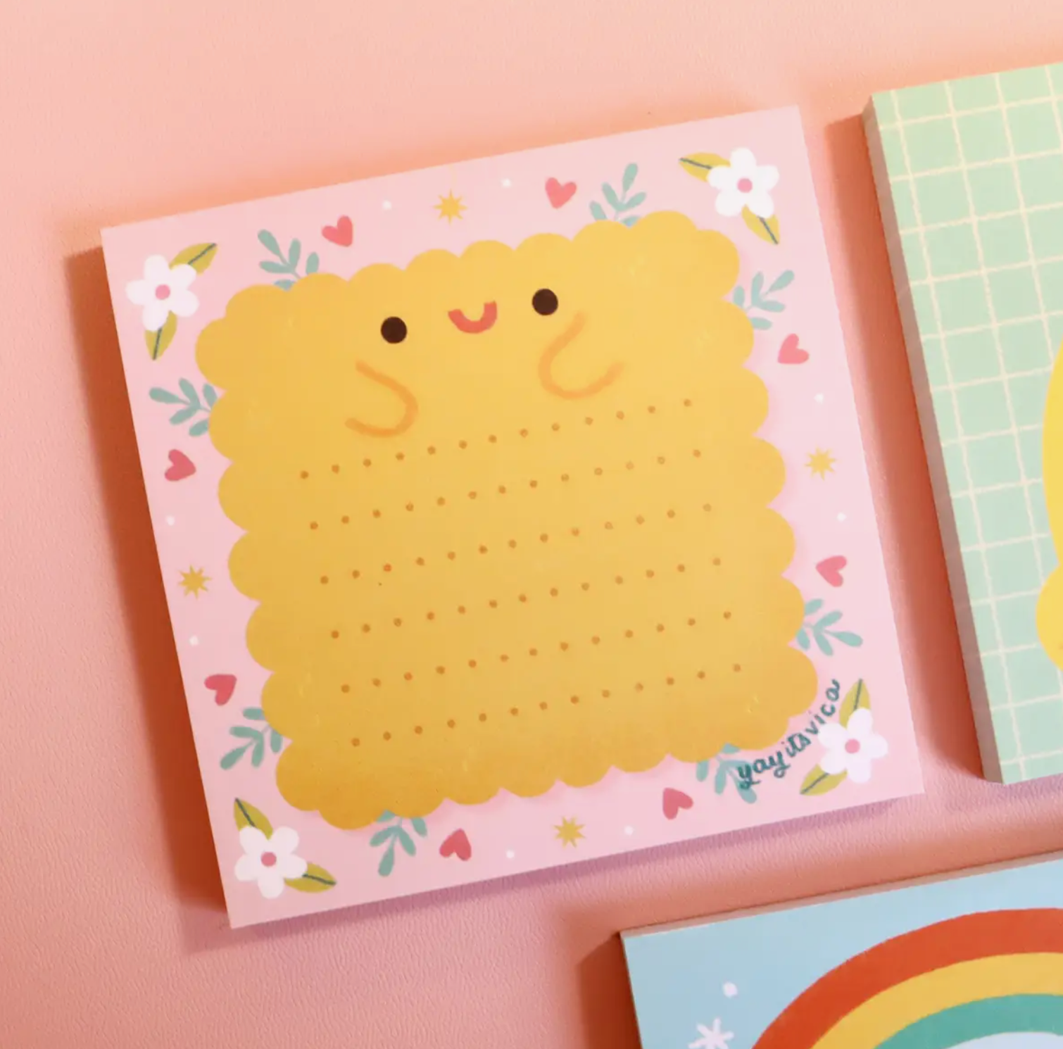 Cute Biscuit Notepad | Oh Shiny! Balloons & Party, Pasadena