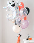 ghost balloon bouquet halloween 