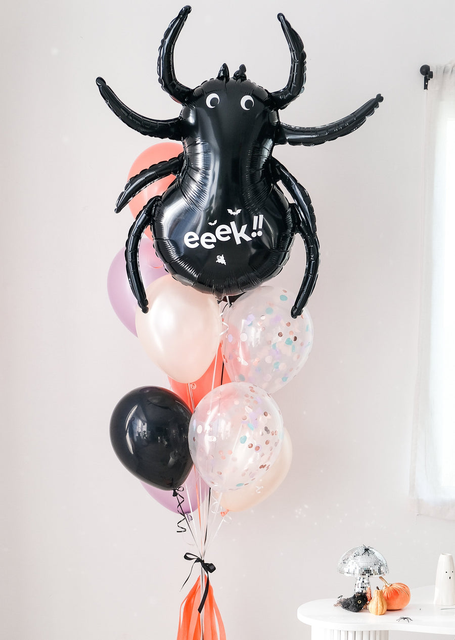halloween spider balloon merimeri oh shiny 