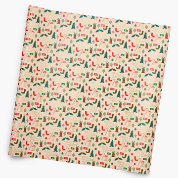 Deck the Halls Wrapping Paper Roll [pick up only]