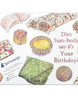 Dim Sum Birthday Card