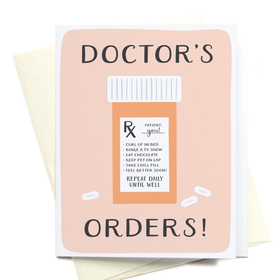 Doctor's Orders Rx Card | Oh Shiny! Balloons & Party, Pasadena