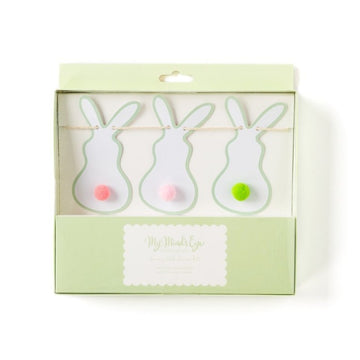 Bunny Tail Easter Banner