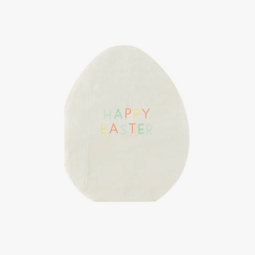 Easter Egg Shaped Napkins