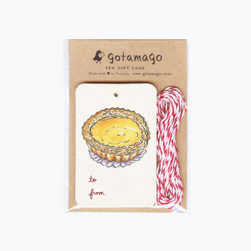 Egg Tart Gift Tags