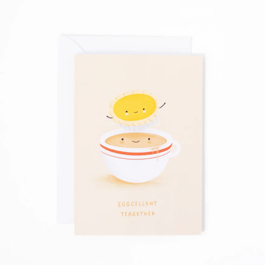 Eggcellent Teagether Card