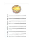 Eggtart Market Notepad