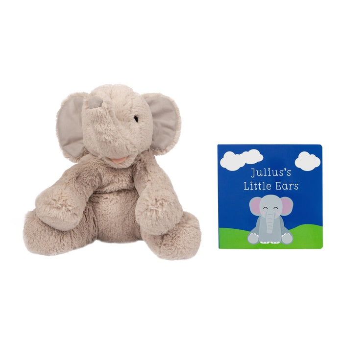 Elephant Plush &amp; Book Set