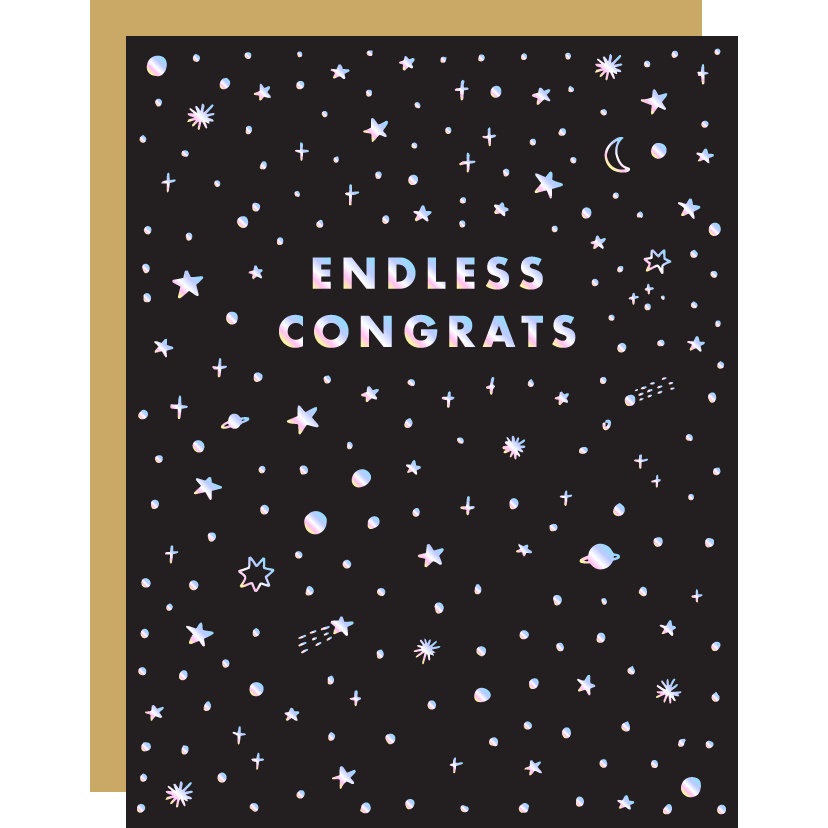 Endless Congrats Card