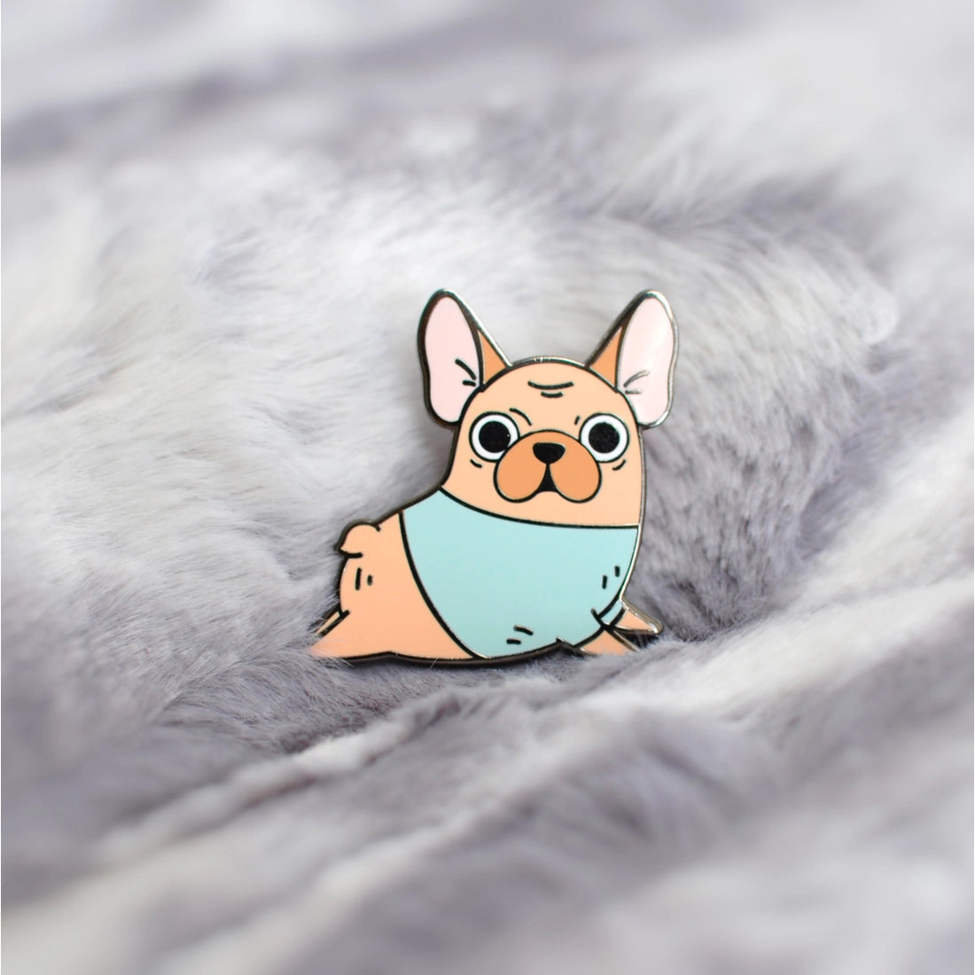 French Bulldog Enamel Pin