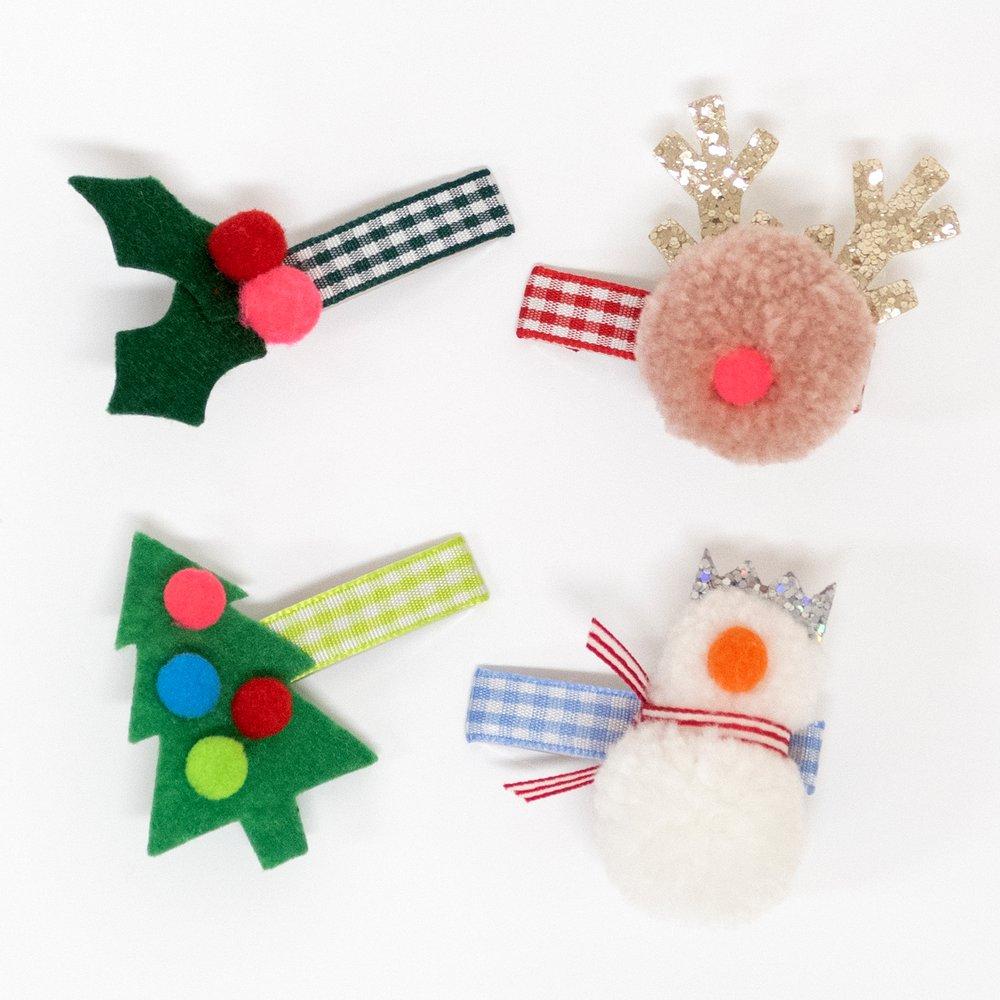 Festive Icon Hairclips