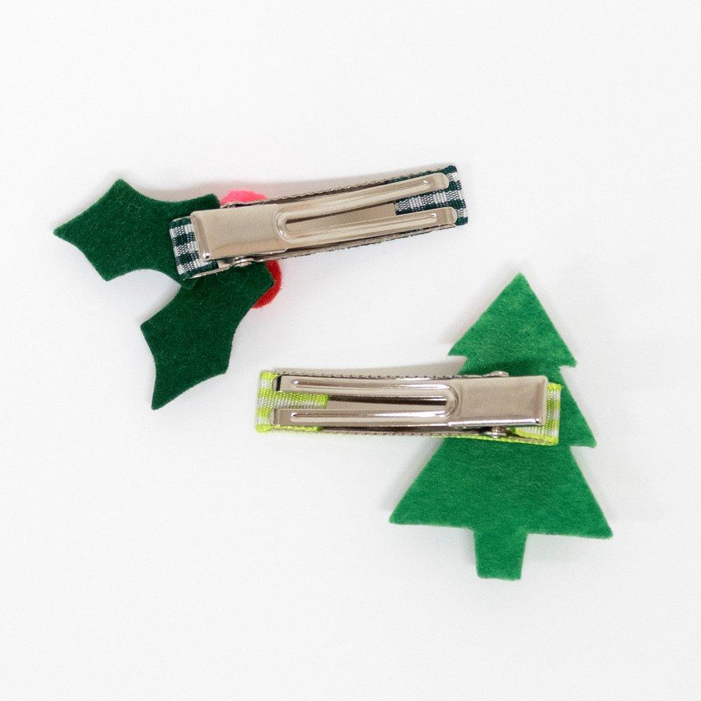 Festive Icon Hairclips