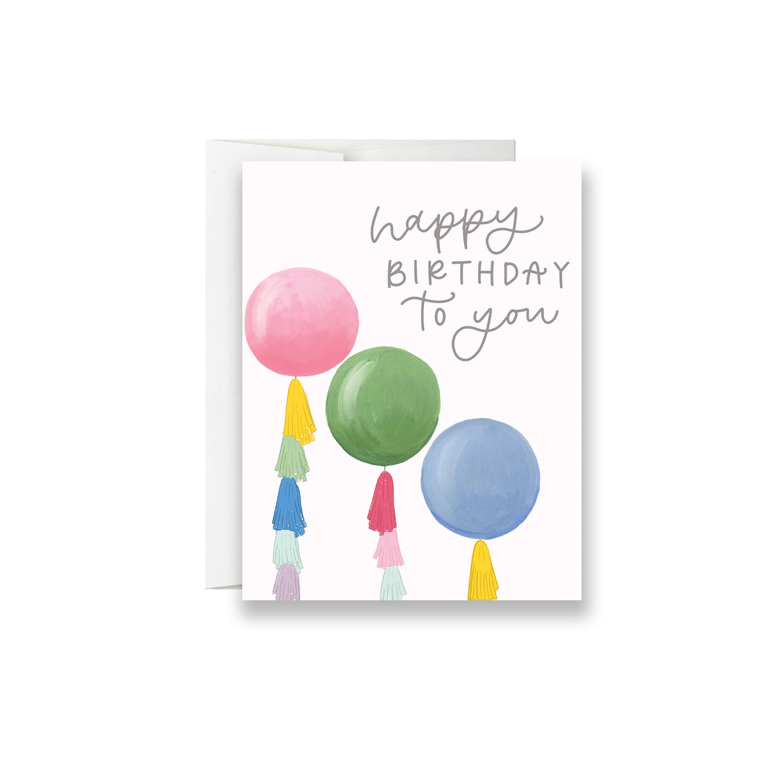 Giant Birthday Balloons Card