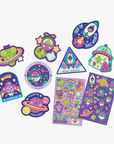 Grape Galaxy Scented Stickers