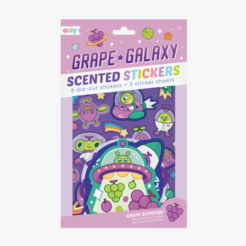 Grape Galaxy Scented Stickers