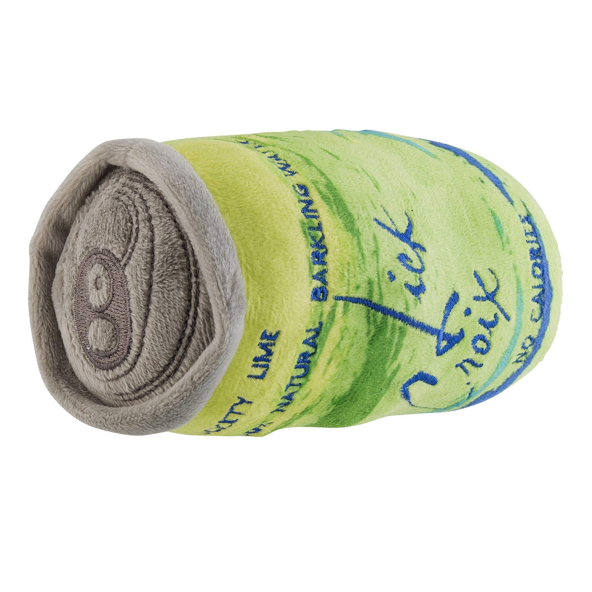 LickCroix Dog Toy - Lickety Lime Barkling Water