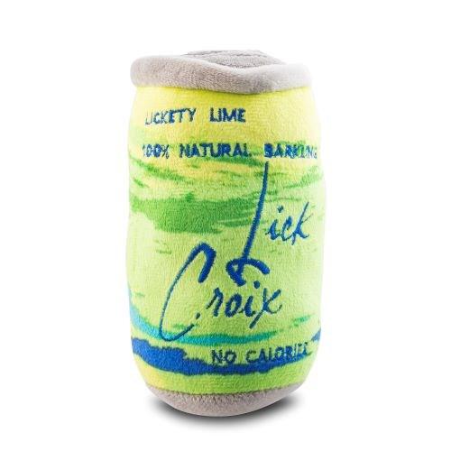LickCroix Dog Toy - Lickety Lime Barkling Water