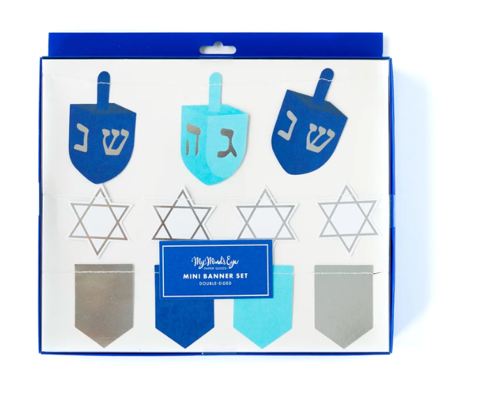 Hanukkah Mini Banner Set
