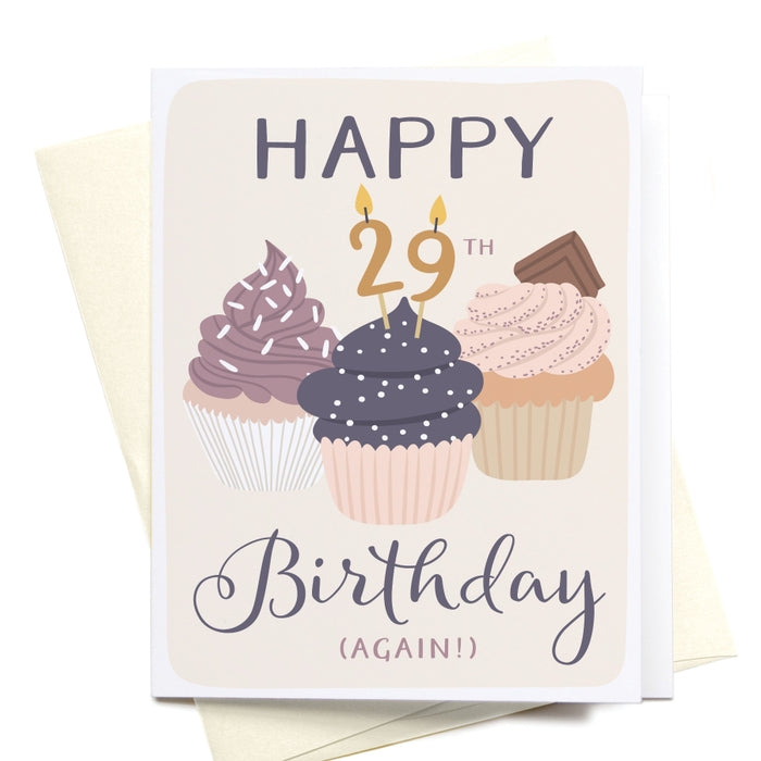Happy 29th Birthday! (again) Card
