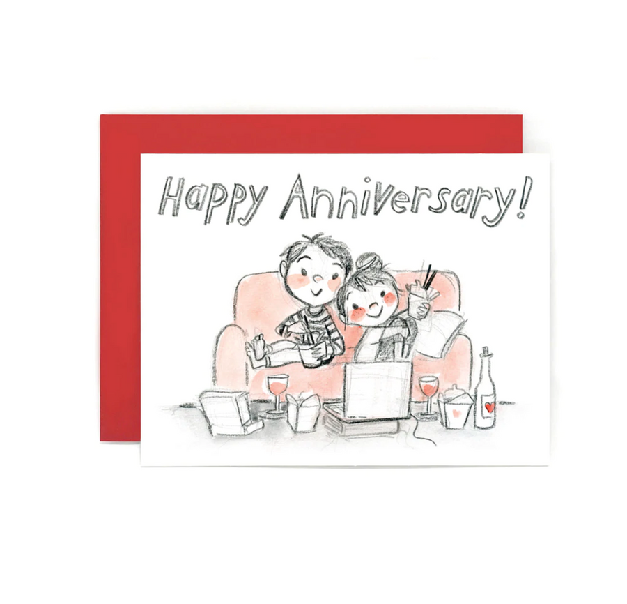 Happy Couch Anniversary Card