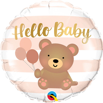 Hello Baby Bear Small Balloon