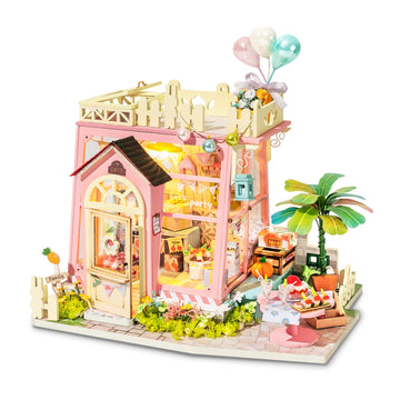 Holiday Party Time DIY Miniature Dollhouse Kit