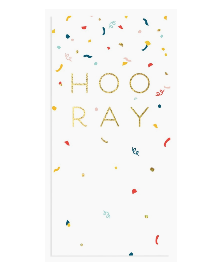 Hooray Balloons Card
