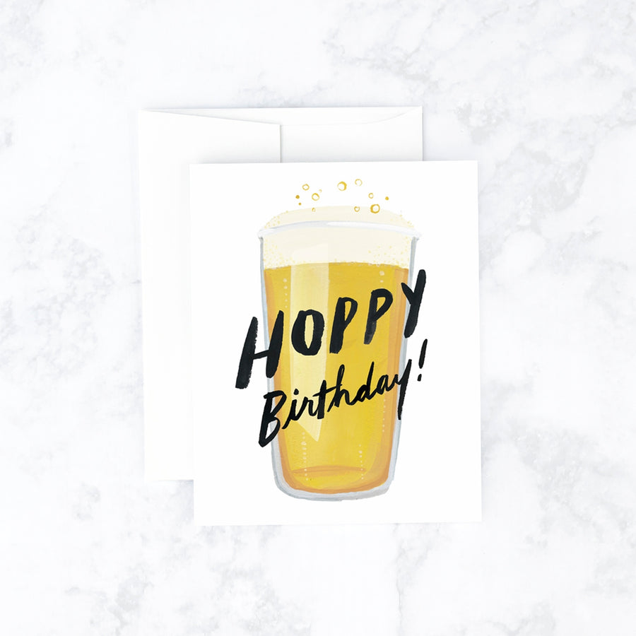 Hoppy Birthday Beer Card