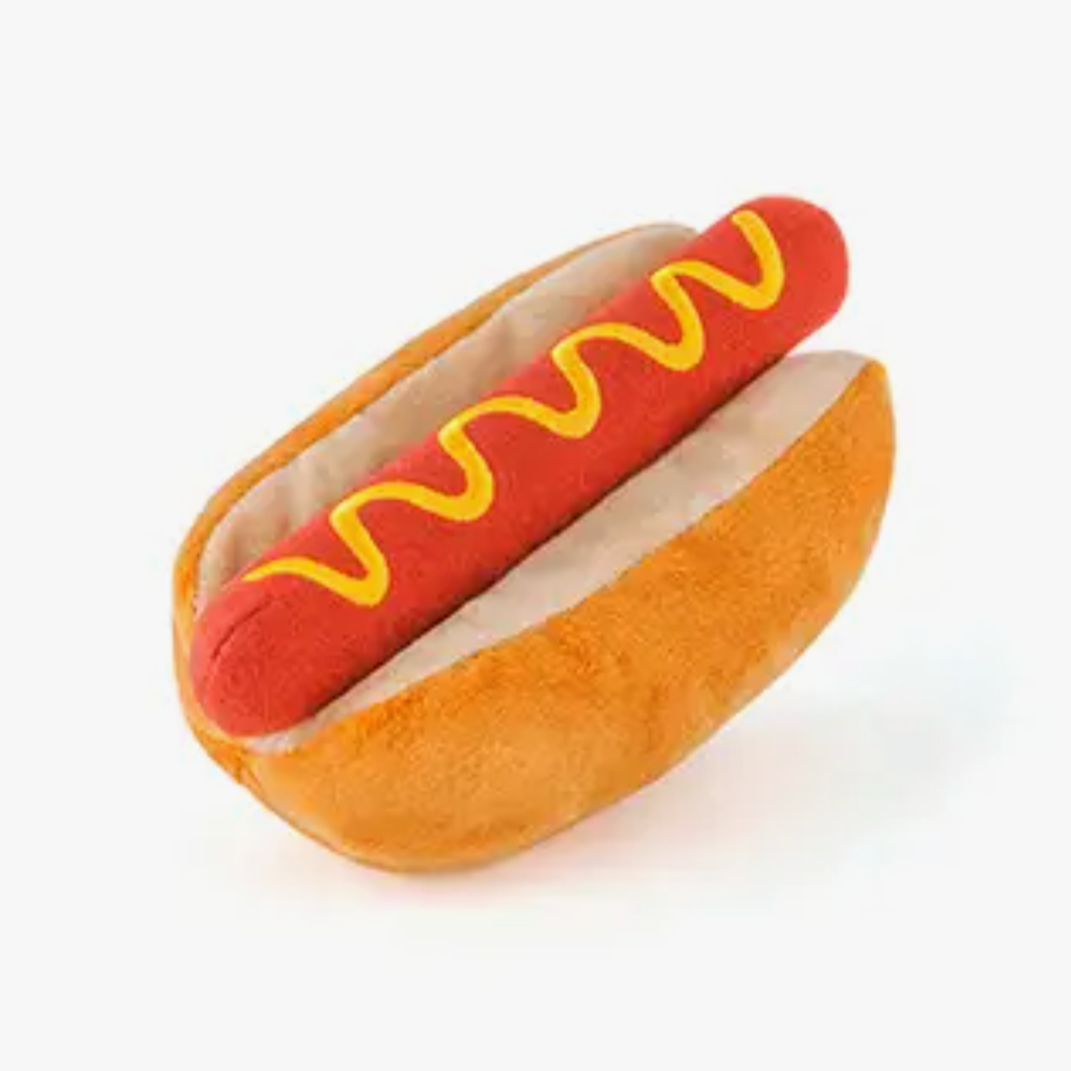 Hot Dog Dog Toy