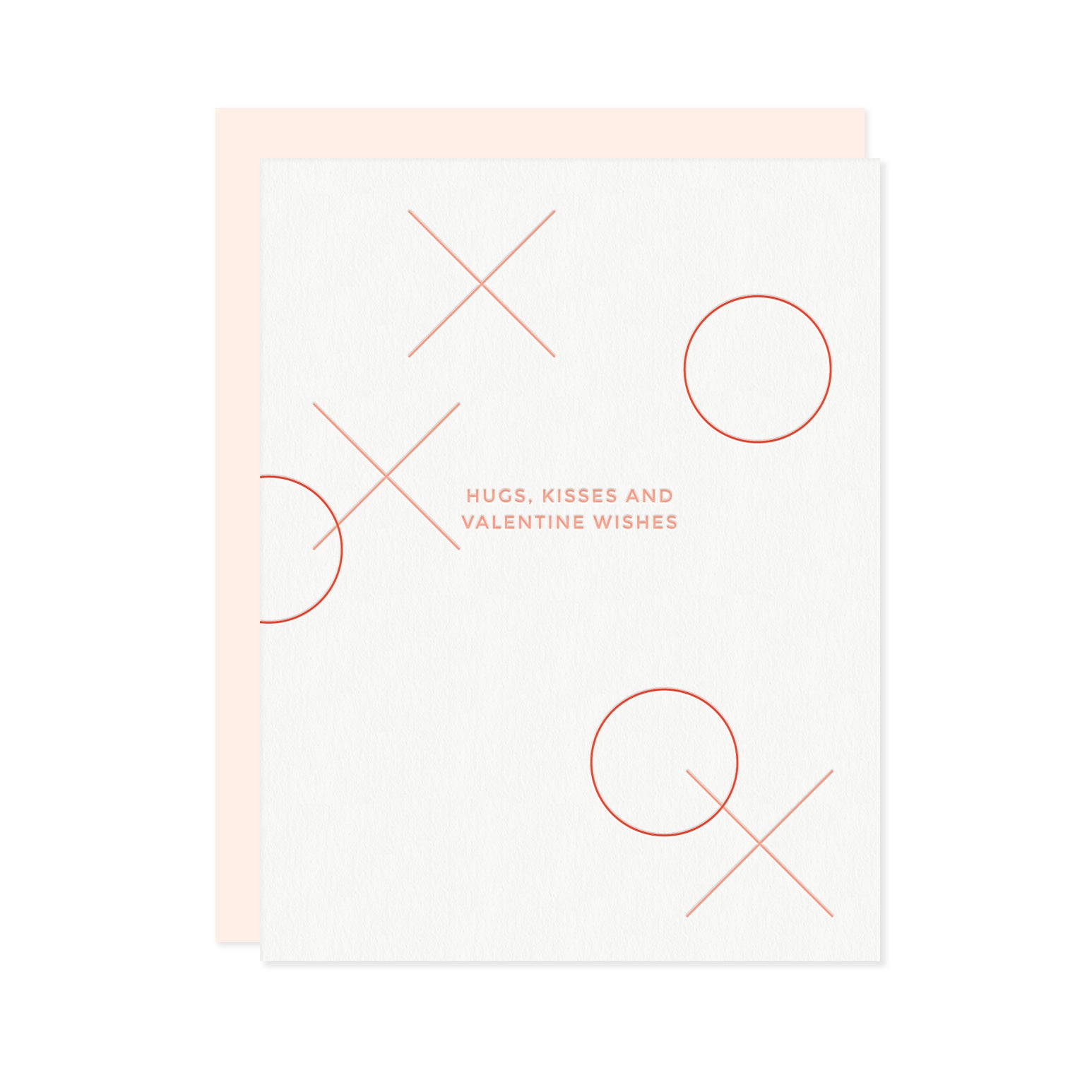 Hugs and Kisses Valentine Card