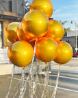 Gold Mirror Balloons