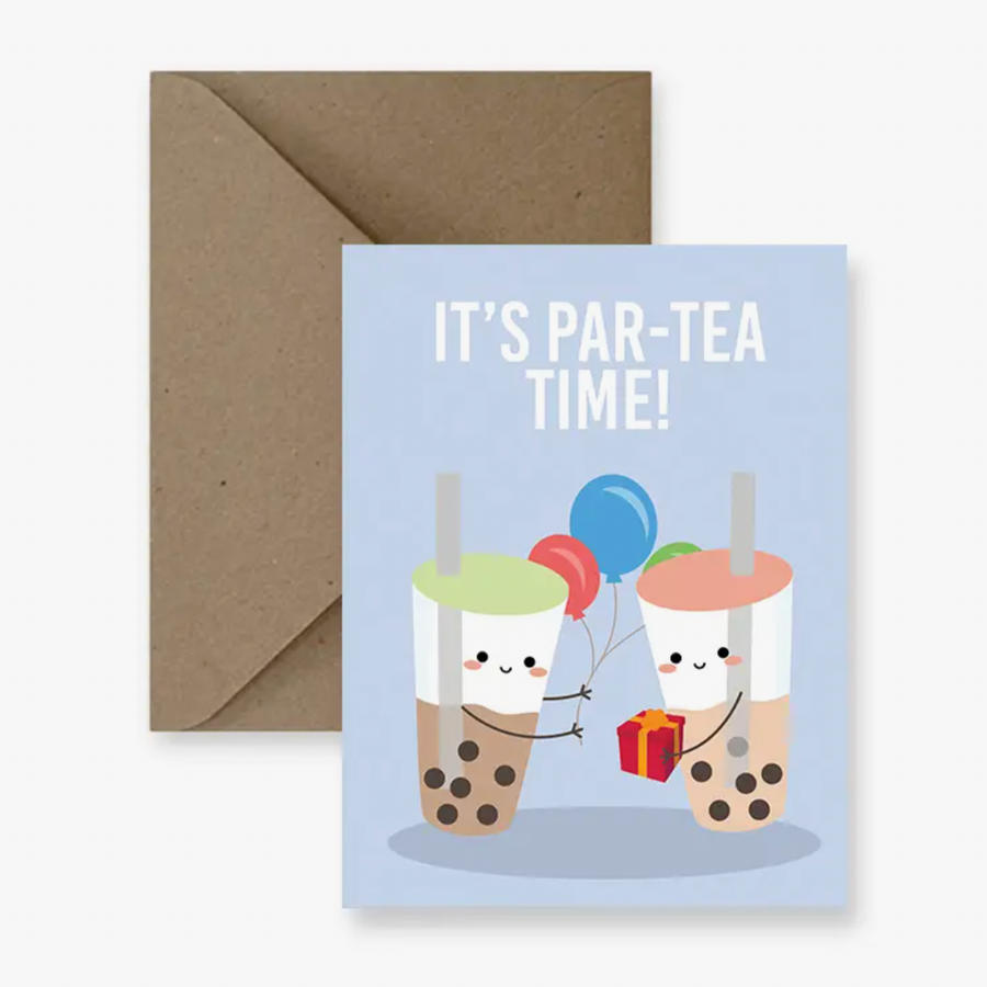 It's Par-tea Time! Birthday Card