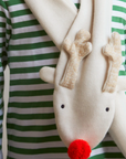 Knitted Reindeer Scarf