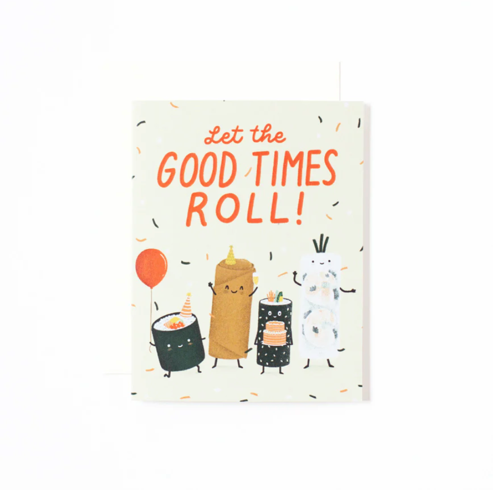 Let the Good Times Roll Card