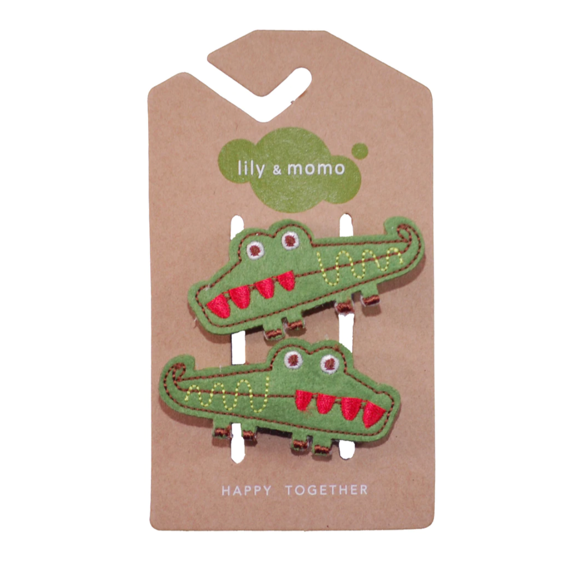 Little Croc Hair Clips