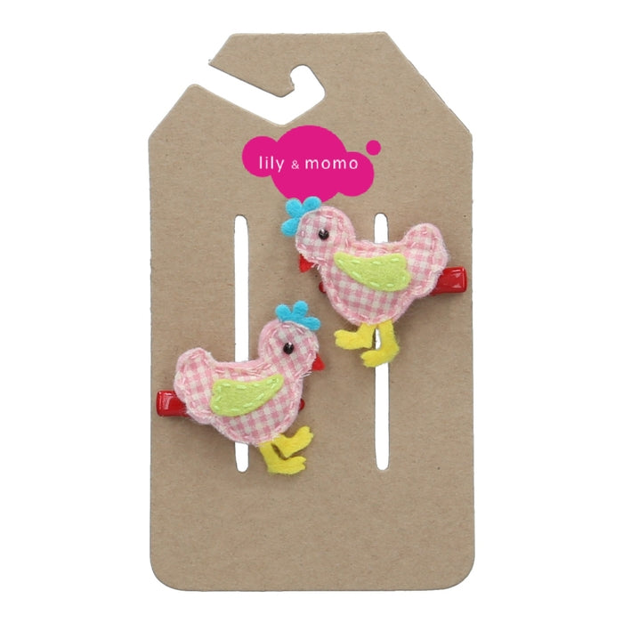 Little Farm Chicks Hair Clips