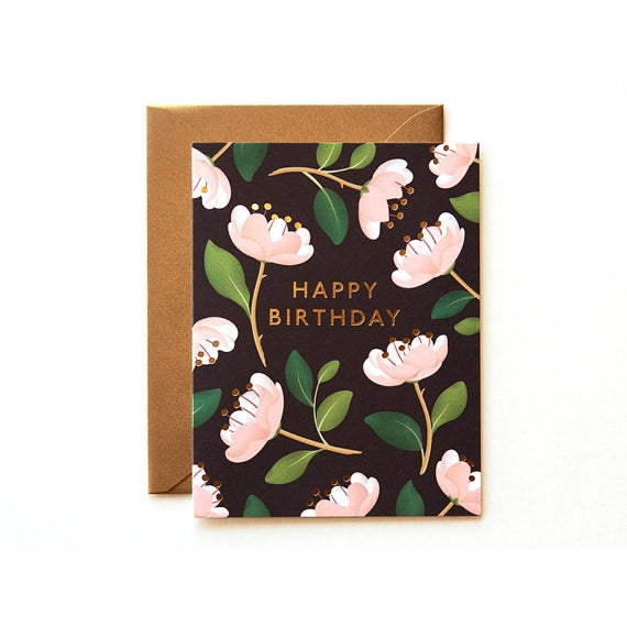 Magnolia Birthday Card