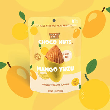 Pocket Chocolate Mango Yuzu Almonds