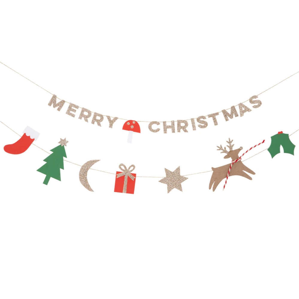 Merry Christmas Garland Card