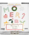 Merry and Bright Acrylic Box Enclosures