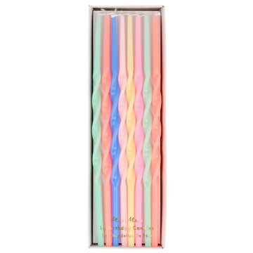 Mix Twisted Long Candles
