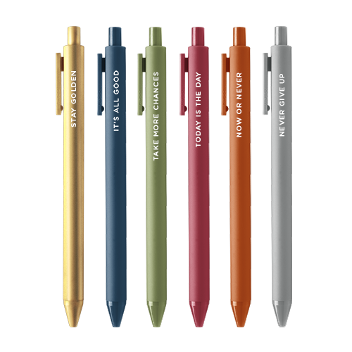 Jotter Pens in Autumn - Now or Never
