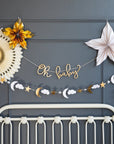 Oh Baby Star Moon Banner