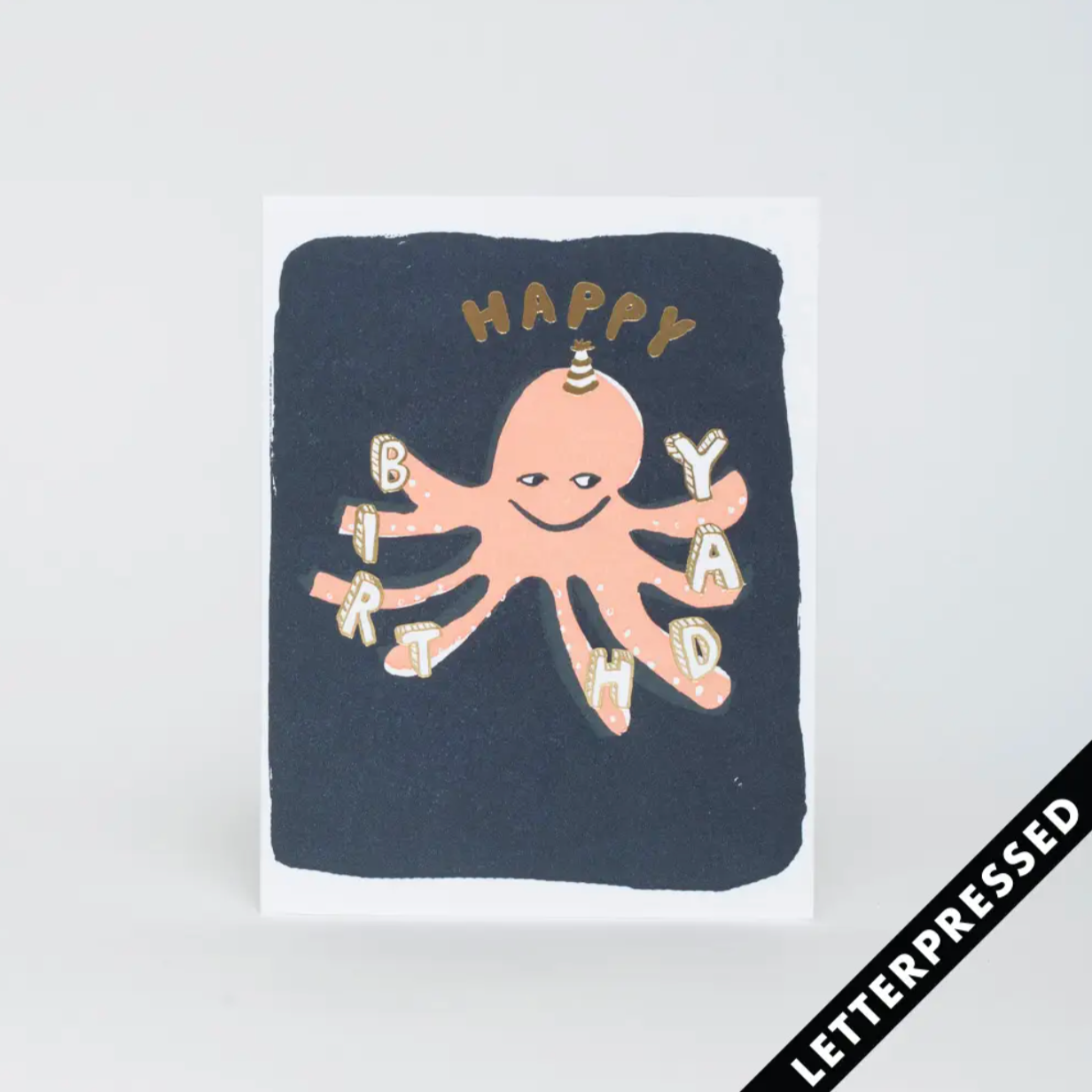 Octopus Birthday Card