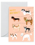 Out For a Walk Birthday Card