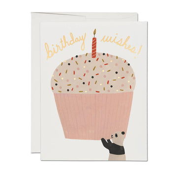 Panda Cupcake Birthday Card